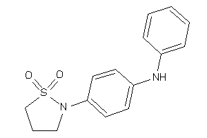 Image of [4-(1,1-diketo-1,2-thiazolidin-2-yl)phenyl]-phenyl-amine
