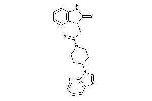 3-[2-(4-imidazo[4,5-b]pyridin-3-ylpiperidino)-2-keto-ethyl]oxindole