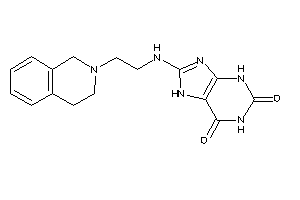 8-[2-(3,4-dihydro-1H-isoquinolin-2-yl)ethylamino]-7H-xanthine