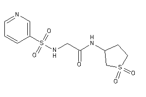 N-(1,1-diketothiolan-3-yl)-2-(3-pyridylsulfonylamino)acetamide