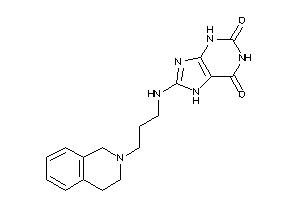 8-[3-(3,4-dihydro-1H-isoquinolin-2-yl)propylamino]-7H-xanthine