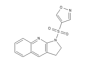4-(2,3-dihydropyrrolo[2,3-b]quinolin-1-ylsulfonyl)isoxazole
