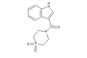 (1,1-diketo-1,4-thiazinan-4-yl)-(1H-indol-3-yl)methanone