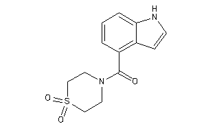 (1,1-diketo-1,4-thiazinan-4-yl)-(1H-indol-4-yl)methanone