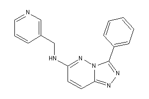 (3-phenyl-[1,2,4]triazolo[3,4-f]pyridazin-6-yl)-(3-pyridylmethyl)amine