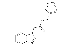 2-(benzimidazol-1-yl)-N-(2-pyridylmethyl)acetamide