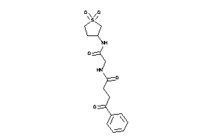 N-[2-[(1,1-diketothiolan-3-yl)amino]-2-keto-ethyl]-4-keto-4-phenyl-butyramide