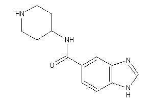 N-(4-piperidyl)-1H-benzimidazole-5-carboxamide