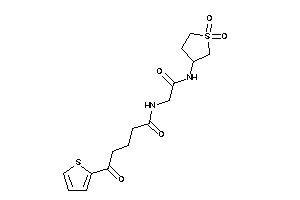 N-[2-[(1,1-diketothiolan-3-yl)amino]-2-keto-ethyl]-5-keto-5-(2-thienyl)valeramide