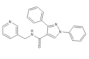 1,3-diphenyl-N-(3-pyridylmethyl)pyrazole-4-carboxamide