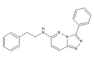 Phenethyl-(3-phenyl-[1,2,4]triazolo[3,4-f]pyridazin-6-yl)amine