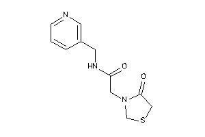 2-(4-ketothiazolidin-3-yl)-N-(3-pyridylmethyl)acetamide