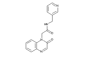 2-(2-ketoquinoxalin-1-yl)-N-(3-pyridylmethyl)acetamide