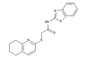 N-(1,3-benzothiazol-2-yl)-2-(5,6,7,8-tetrahydroquinolin-2-ylthio)acetamide