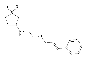 2-cinnamyloxyethyl-(1,1-diketothiolan-3-yl)amine