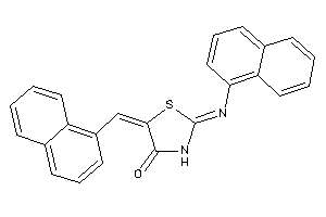 2-(1-naphthylimino)-5-(1-naphthylmethylene)thiazolidin-4-one