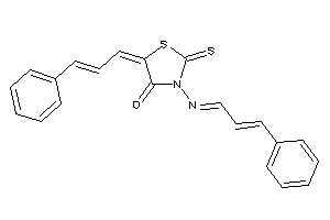 5-cinnamylidene-3-(cinnamylideneamino)-2-thioxo-thiazolidin-4-one