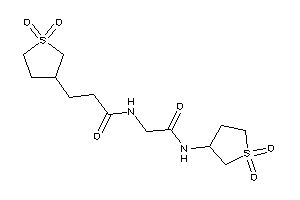Image of 3-(1,1-diketothiolan-3-yl)-N-[2-[(1,1-diketothiolan-3-yl)amino]-2-keto-ethyl]propionamide
