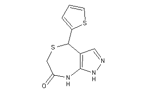 4-(2-thienyl)-4,8-dihydro-1H-pyrazolo[3,4-e][1,4]thiazepin-7-one