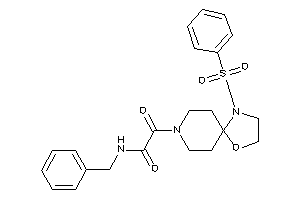 N-benzyl-2-(1-besyl-4-oxa-1,8-diazaspiro[4.5]decan-8-yl)-2-keto-acetamide