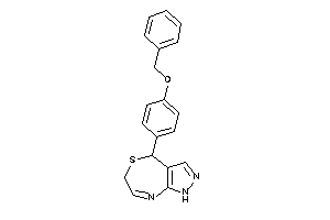 4-(4-benzoxyphenyl)-4,6-dihydro-1H-pyrazolo[3,4-e][1,4]thiazepine