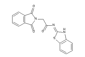 N-(3H-1,3-benzothiazol-2-ylidene)-2-phthalimido-acetamide