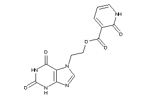 2-keto-1H-pyridine-3-carboxylic Acid 2-(2,6-diketo-3H-purin-7-yl)ethyl Ester