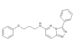 3-phenoxypropyl-(3-phenyl-[1,2,4]triazolo[3,4-f]pyridazin-6-yl)amine