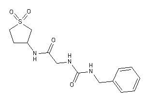 2-(benzylcarbamoylamino)-N-(1,1-diketothiolan-3-yl)acetamide