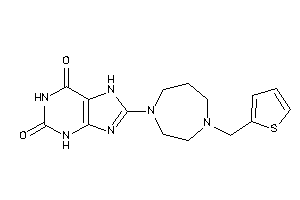 8-[4-(2-thenyl)-1,4-diazepan-1-yl]-7H-xanthine