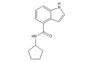 N-cyclopentyl-1H-indole-4-carboxamide