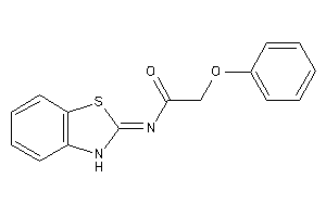 Image of N-(3H-1,3-benzothiazol-2-ylidene)-2-phenoxy-acetamide
