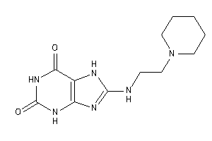 8-(2-piperidinoethylamino)-7H-xanthine