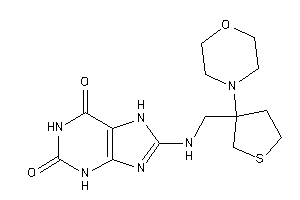 8-[(3-morpholinotetrahydrothiophen-3-yl)methylamino]-7H-xanthine