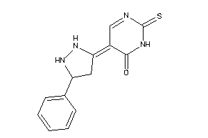 5-(5-phenylpyrazolidin-3-ylidene)-2-thioxo-pyrimidin-4-one