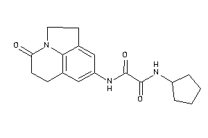 N'-cyclopentyl-N-(ketoBLAHyl)oxamide