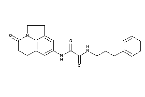 Image of N-(ketoBLAHyl)-N'-(3-phenylpropyl)oxamide