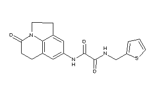 Image of N-(ketoBLAHyl)-N'-(2-thenyl)oxamide