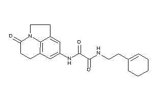 Image of N'-(2-cyclohexen-1-ylethyl)-N-(ketoBLAHyl)oxamide