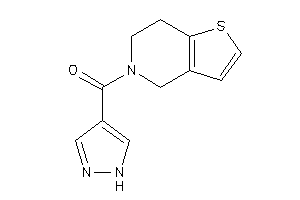 6,7-dihydro-4H-thieno[3,2-c]pyridin-5-yl(1H-pyrazol-4-yl)methanone