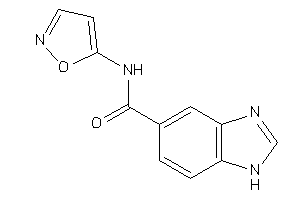 N-isoxazol-5-yl-1H-benzimidazole-5-carboxamide