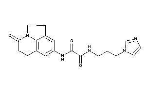 Image of N'-(3-imidazol-1-ylpropyl)-N-(ketoBLAHyl)oxamide