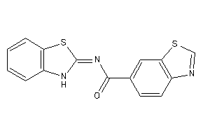 N-(3H-1,3-benzothiazol-2-ylidene)-1,3-benzothiazole-6-carboxamide