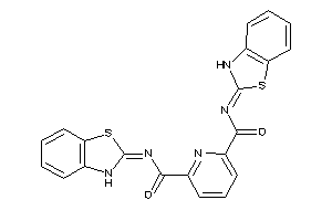 Image of N,N'-bis(3H-1,3-benzothiazol-2-ylidene)dipicolinamide