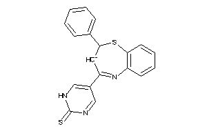 5-(2-phenyl-2,3-dihydro-1,5-benzothiazepin-3-id-4-yl)-1H-pyrimidine-2-thione