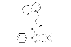 N-(5,5-diketo-2-phenyl-4,6-dihydrothieno[3,4-c]pyrazol-3-yl)-2-(1-naphthoxy)acetamide