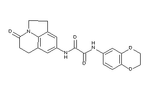 N'-(2,3-dihydro-1,4-benzodioxin-6-yl)-N-(ketoBLAHyl)oxamide