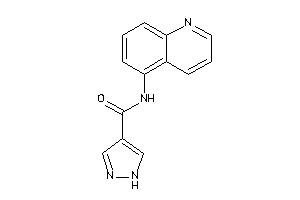 N-(5-quinolyl)-1H-pyrazole-4-carboxamide