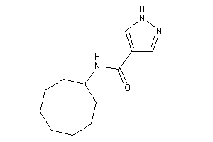 N-cyclooctyl-1H-pyrazole-4-carboxamide