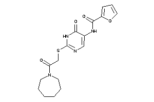 N-[2-[[2-(azepan-1-yl)-2-keto-ethyl]thio]-6-keto-1H-pyrimidin-5-yl]-2-furamide